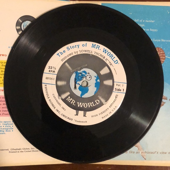 ***Free*** The Story Of Mr. World 7" Double Vinyl Lp Set '62 - Picture 4 of 12